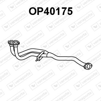 Tuyau d'échappement VENEPORTE [OP40175]