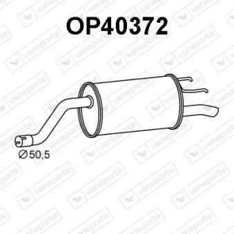 Silencieux arrière VENEPORTE OEM 852583