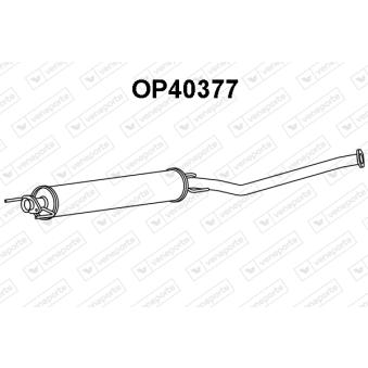 Silencieux central VENEPORTE [OP40377]