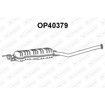 Silencieux central VENEPORTE [OP40379]