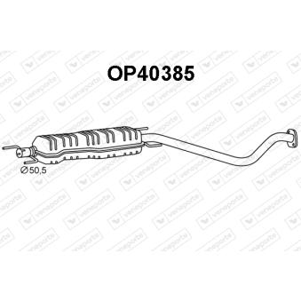 Silencieux central VENEPORTE OEM 24423017