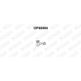 Tuyau d'échappement VENEPORTE OEM 90448077