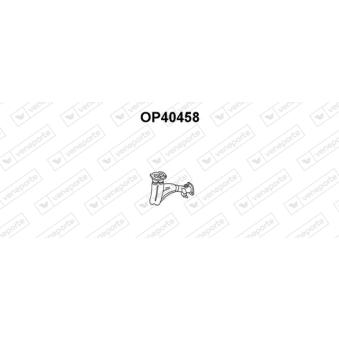 Tuyau d'échappement VENEPORTE [OP40458]