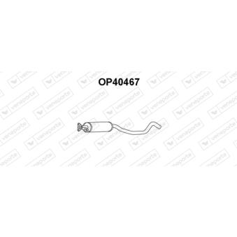 Silencieux avant VENEPORTE OEM 854523