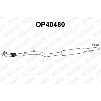 Silencieux central VENEPORTE OEM 13204576