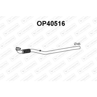 Tuyau d'échappement VENEPORTE OEM 5852126
