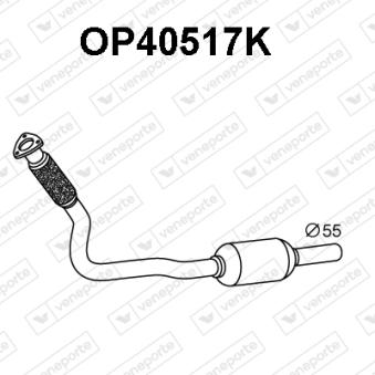 Catalyseur VENEPORTE OEM 855408