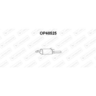 Silencieux arrière VENEPORTE OEM 5852956