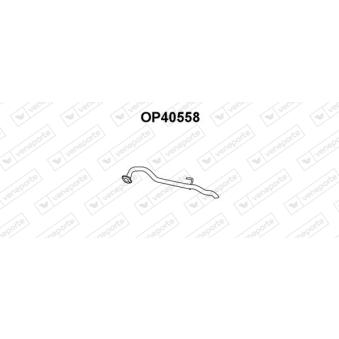 Tuyau d'échappement VENEPORTE OEM 91147825