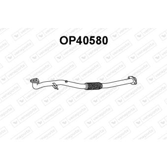 Tuyau d'échappement VENEPORTE OEM 9202891