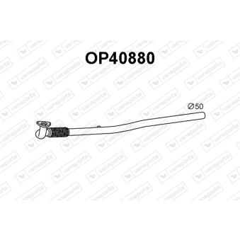 Tuyau d'échappement VENEPORTE OEM 24465371