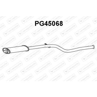 Silencieux central VENEPORTE [PG45068]