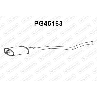 Silencieux central VENEPORTE PG45163