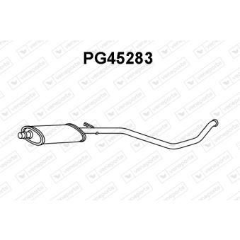 Silencieux central VENEPORTE OEM 170581