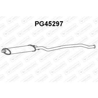 Silencieux central VENEPORTE [PG45297]