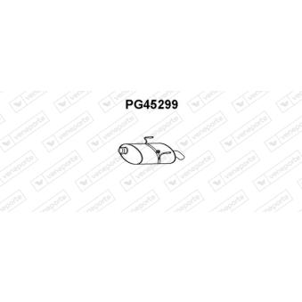 Silencieux arrière VENEPORTE [PG45299]