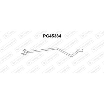 Tuyau d'échappement VENEPORTE OEM 1717TF