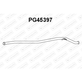 Tuyau d'échappement VENEPORTE OEM 1717L6
