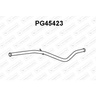 Tuyau d'échappement VENEPORTE OEM 1717q0