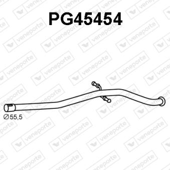 Tube de réparation, catalyseur VENEPORTE OEM 1705PT