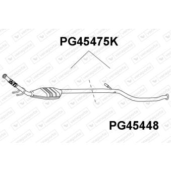 Catalyseur VENEPORTE OEM 1731JJ
