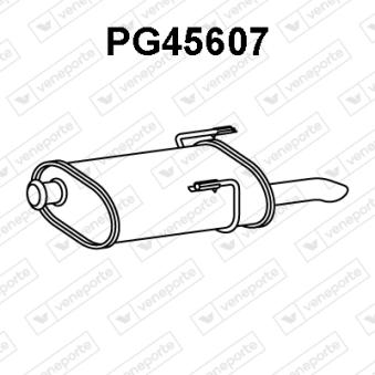 Silencieux arrière VENEPORTE OEM 1726SS