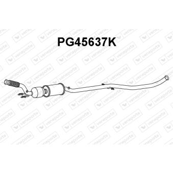 Catalyseur VENEPORTE OEM 9677966180