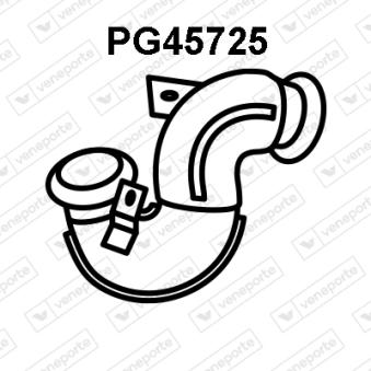 Tuyau d'échappement VENEPORTE [PG45725]