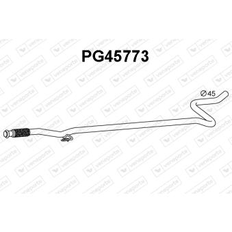 Tuyau d'échappement VENEPORTE OEM 1717GL Tuyau d'échappement VENEPORTE OEM 1717GL