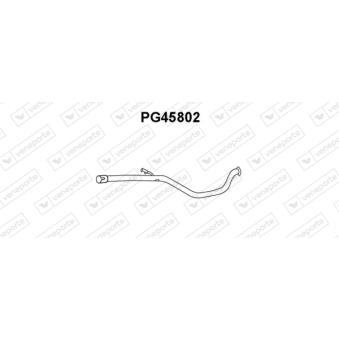 Tube de réparation, catalyseur VENEPORTE OEM 1705HP
