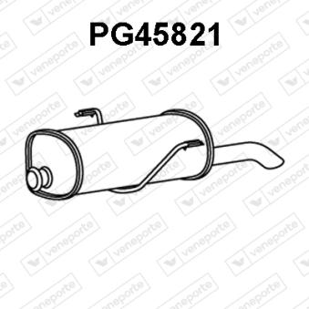 Silencieux arrière VENEPORTE OEM 173020