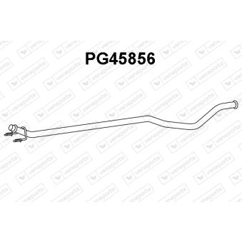 Tuyau d'échappement VENEPORTE OEM 1717LQ
