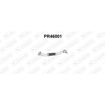 Tuyau d'échappement VENEPORTE [PR46001]