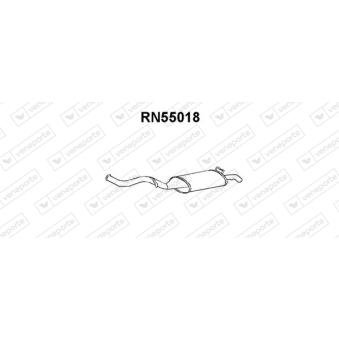 Silencieux arrière VENEPORTE [RN55018]