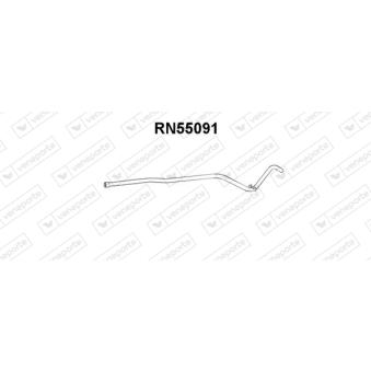 Tuyau d'échappement VENEPORTE [RN55091]