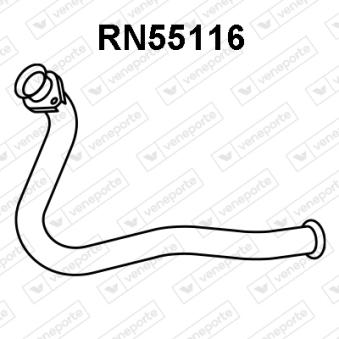 Tuyau d'échappement VENEPORTE [RN55116]