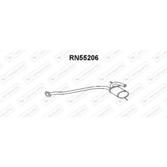 Silencieux avant VENEPORTE RN55206