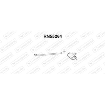Silencieux avant VENEPORTE OEM 7700769591 Silencieux avant VENEPORTE OEM 7700769591