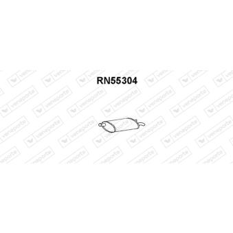 Silencieux arrière VENEPORTE [RN55304]