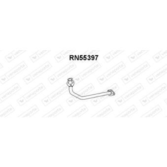 Tuyau d'échappement VENEPORTE [RN55397]