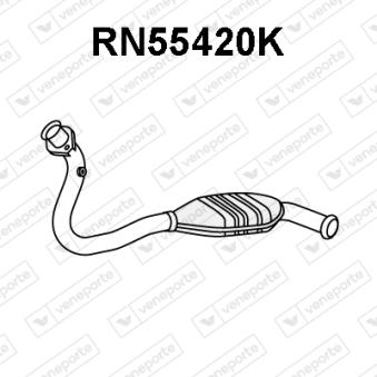 Catalyseur VENEPORTE RN55420K pour RENAULT TWINGO 1.2 - 55cv Catalyseur VENEPORTE RN55420K pour RENAULT TWINGO 1.2 - 55cv