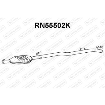Catalyseur VENEPORTE OEM 7700426921