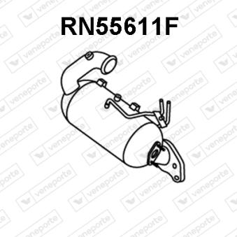 Filtre à particules / à suie, échappement VENEPORTE RN55611F pour TOYOTA COROLLA 1.5 DCI - 110cv
