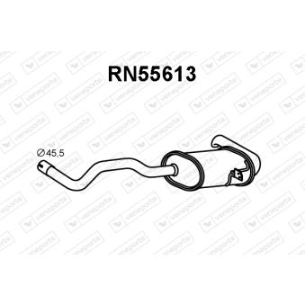 Silencieux arrière VENEPORTE [RN55613]