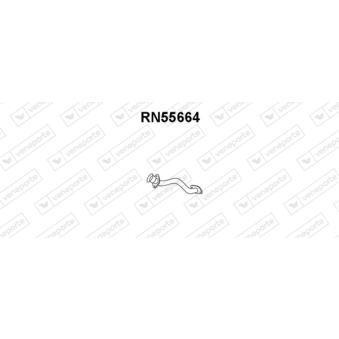 Tuyau d'échappement VENEPORTE [RN55664]