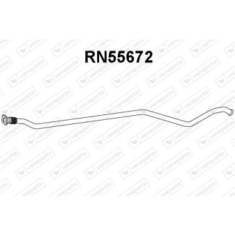 Tuyau d'échappement VENEPORTE RN55672