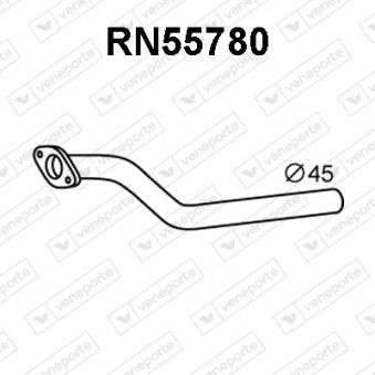 Tuyau d'échappement VENEPORTE OEM 200105115R