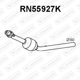 Catalyseur VENEPORTE OEM 200100037R