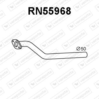Tuyau d'échappement VENEPORTE RN55968