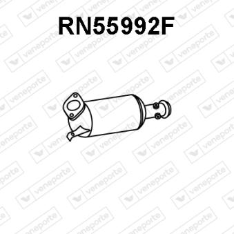 Filtre à particules / à suie, échappement VENEPORTE RN55992F
